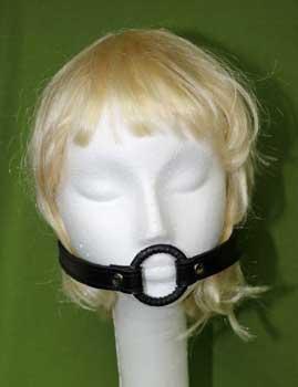 Leather Mouth Ring GAG  - A very nice gag at only  $17.99  WOW 